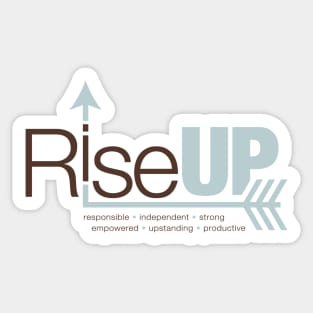 RISE UP cooperative Sticker